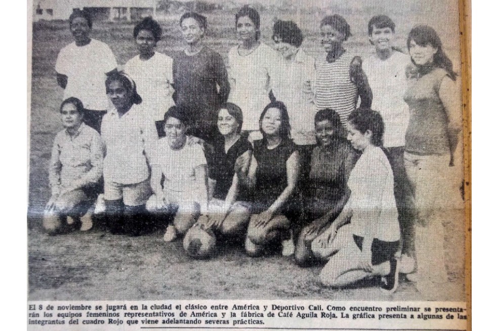 Estas son algunas de las futbolistas pioneras del fútbol femenino en Colombia.