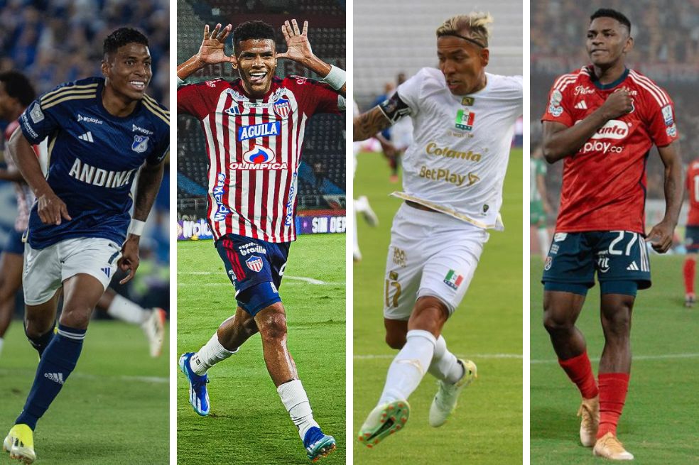 Millonarios, Junior, Once Caldas y Medellín, por los últimos tres cupos de la Liga