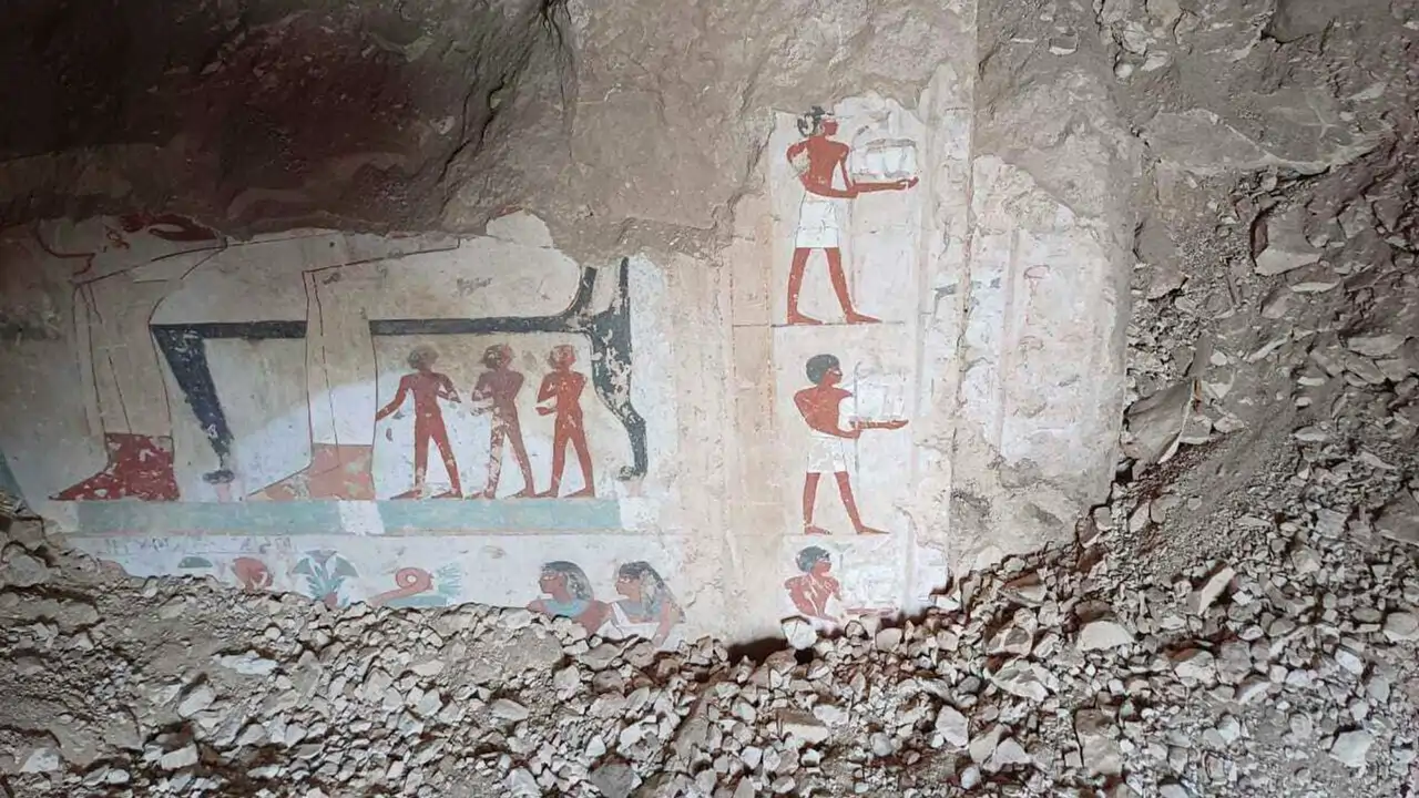 Desentierran tres tumbas de hace 3.500 años en Egipto del Imperio Nuevo