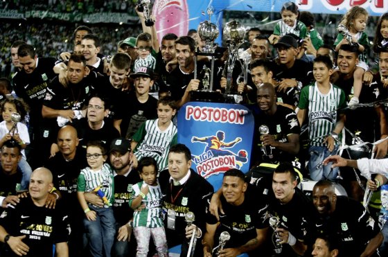 Atlético Nacional, tercer mejor equipo de América en 2013