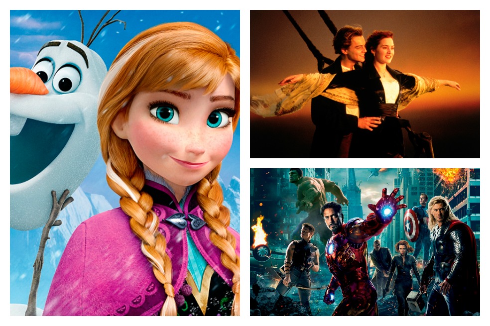 Top 5: películas de mayor recaudación en la historia