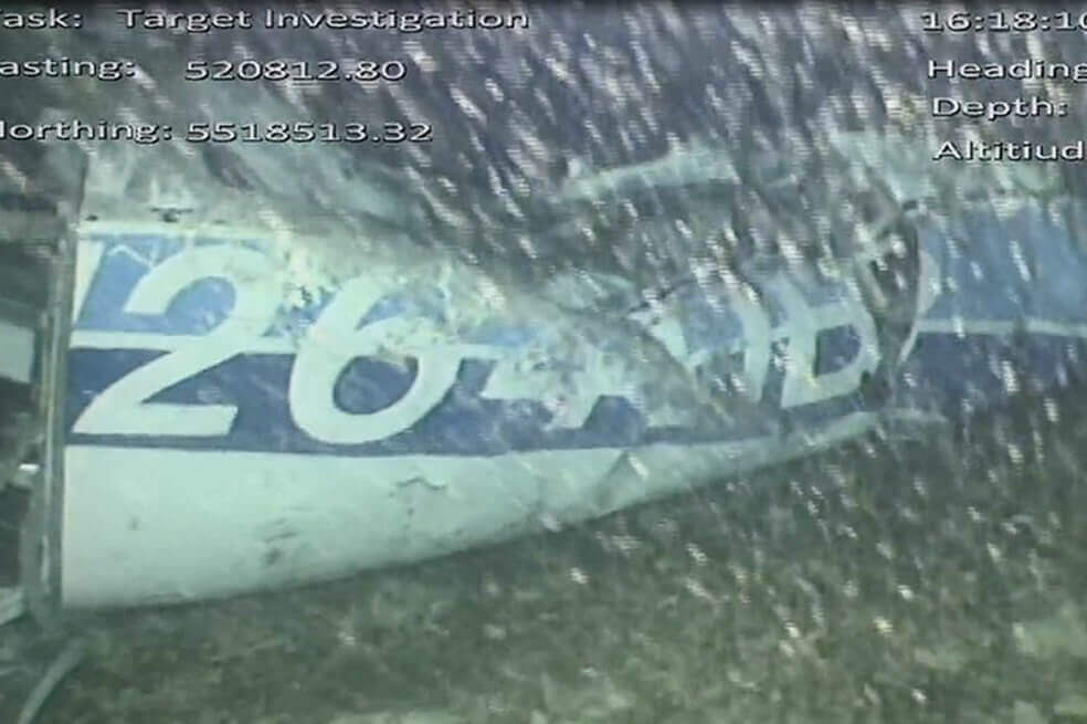Recuperan un cuerpo de la avioneta en la que se estrelló Emiliano Sala