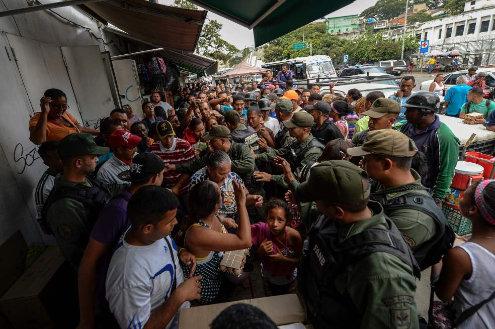 Así se vive en la capital del chavismo