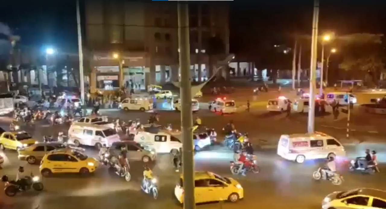 Tres heridos dejo ataque con explosivo a una patrulla en Cali