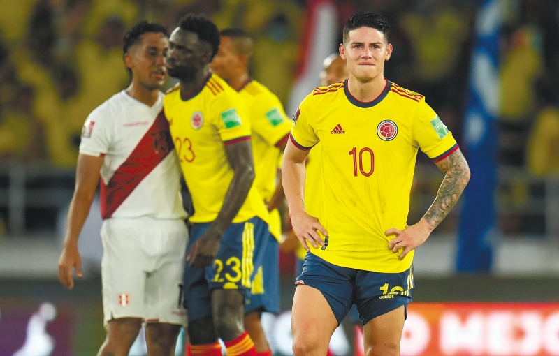 James Rodríguez: “Estar fuera del Mundial no es justo”
