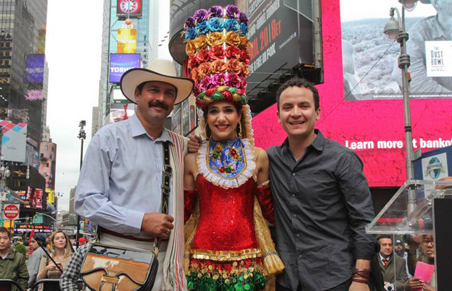 Colombia y Fonseca se tomaron Times Square