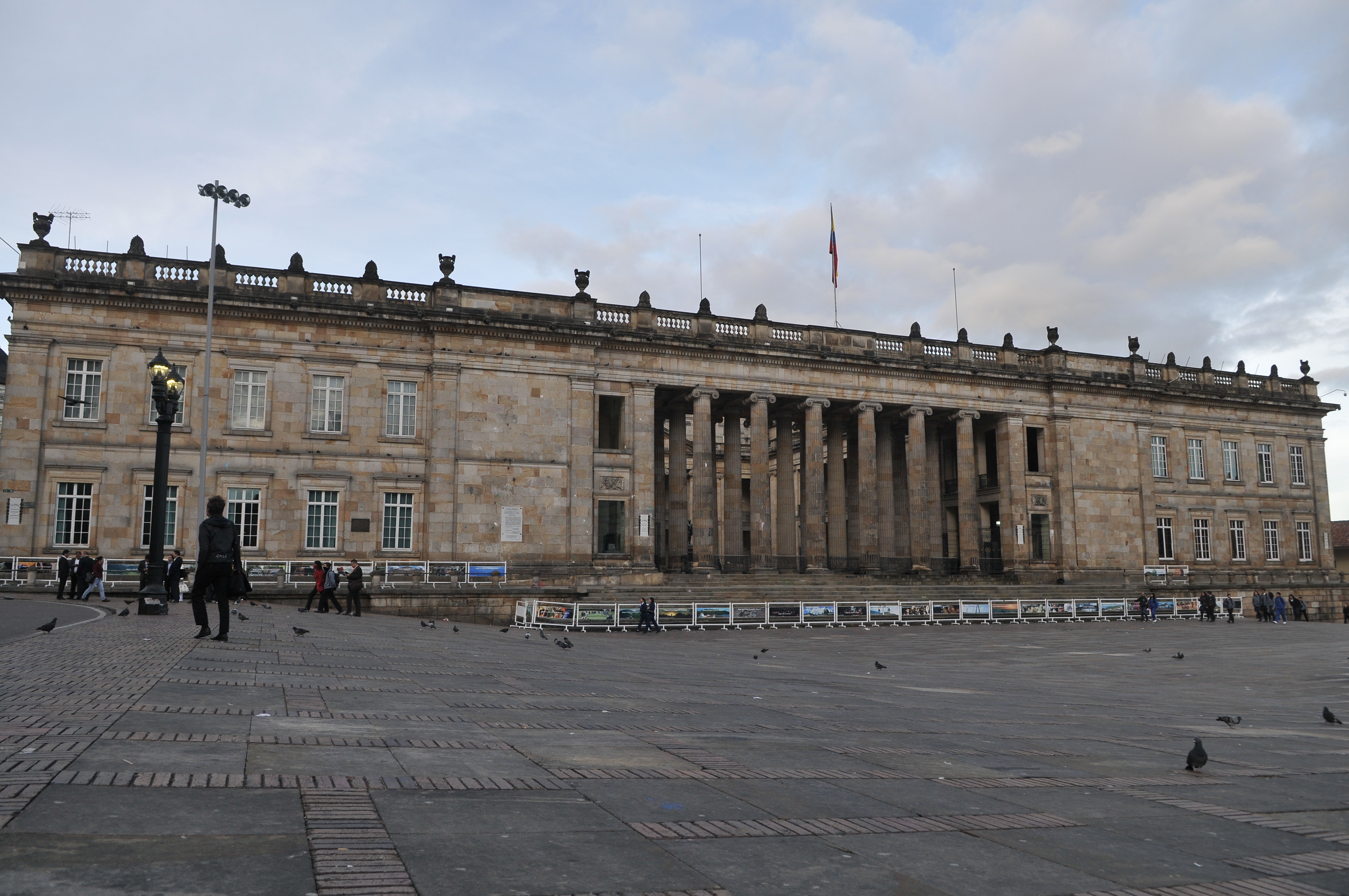 Sede del Congreso Nacional, máximo órgano legislativo de la República de Colombia