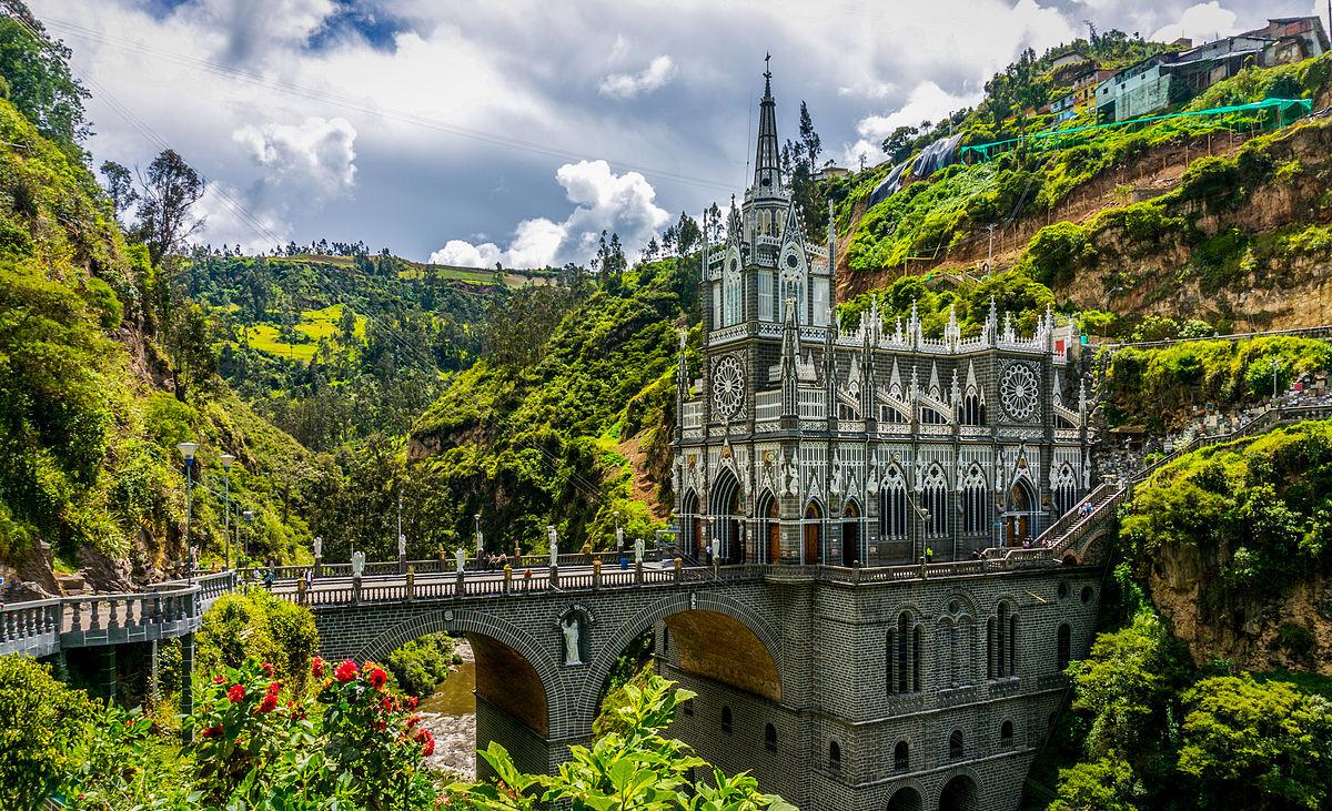 El Santuario de Las Lajas, en Ipiales, está nominado a la Atracción Turística Líder de Suramérica.