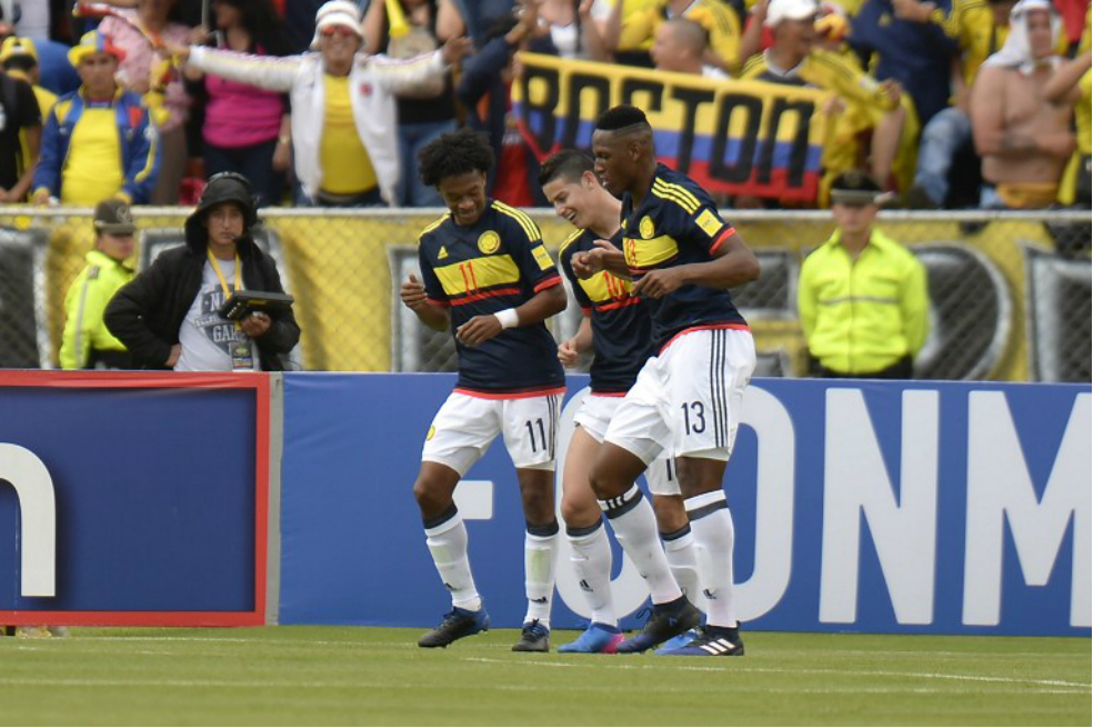 Colombia derrotó a Ecuador en Quito y se acerca a Rusia 2018
