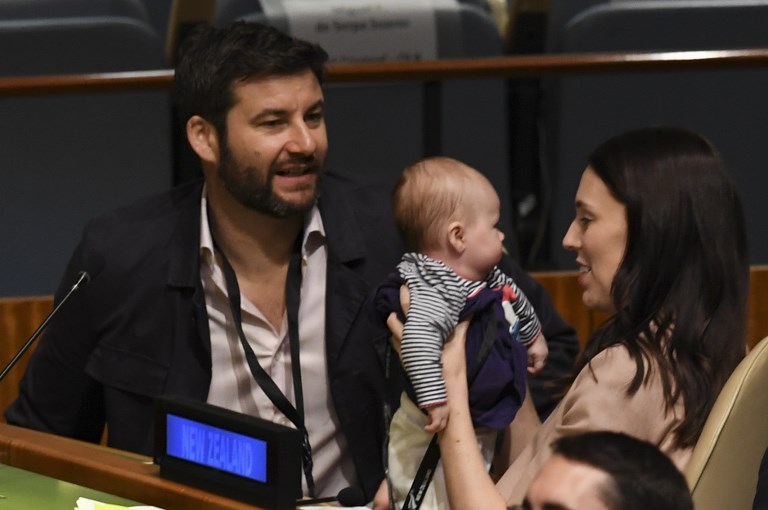 La primera ministra de Nueva Zelanda sorprende y lleva a su bebé a la ONU