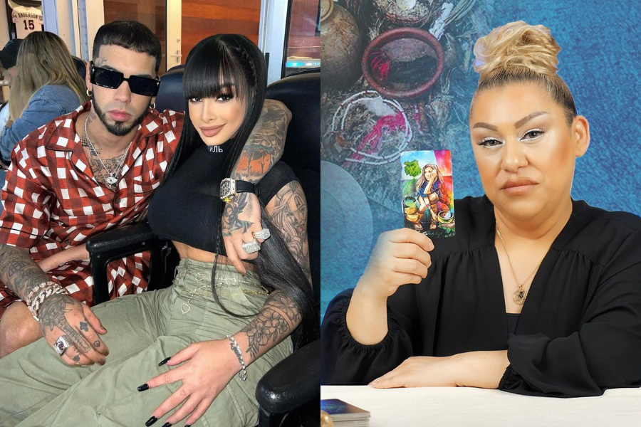 Vieira Vidente revela a través del tarot cómo está la relación de Anuel y Yailin