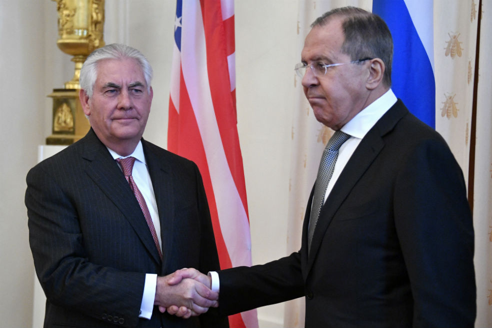 Este miércoles, el secretario de Estado estadounidense, Rex Tillerson, se reúne en Moscú con su homólogo ruso Serguei Lavrov. /AFP