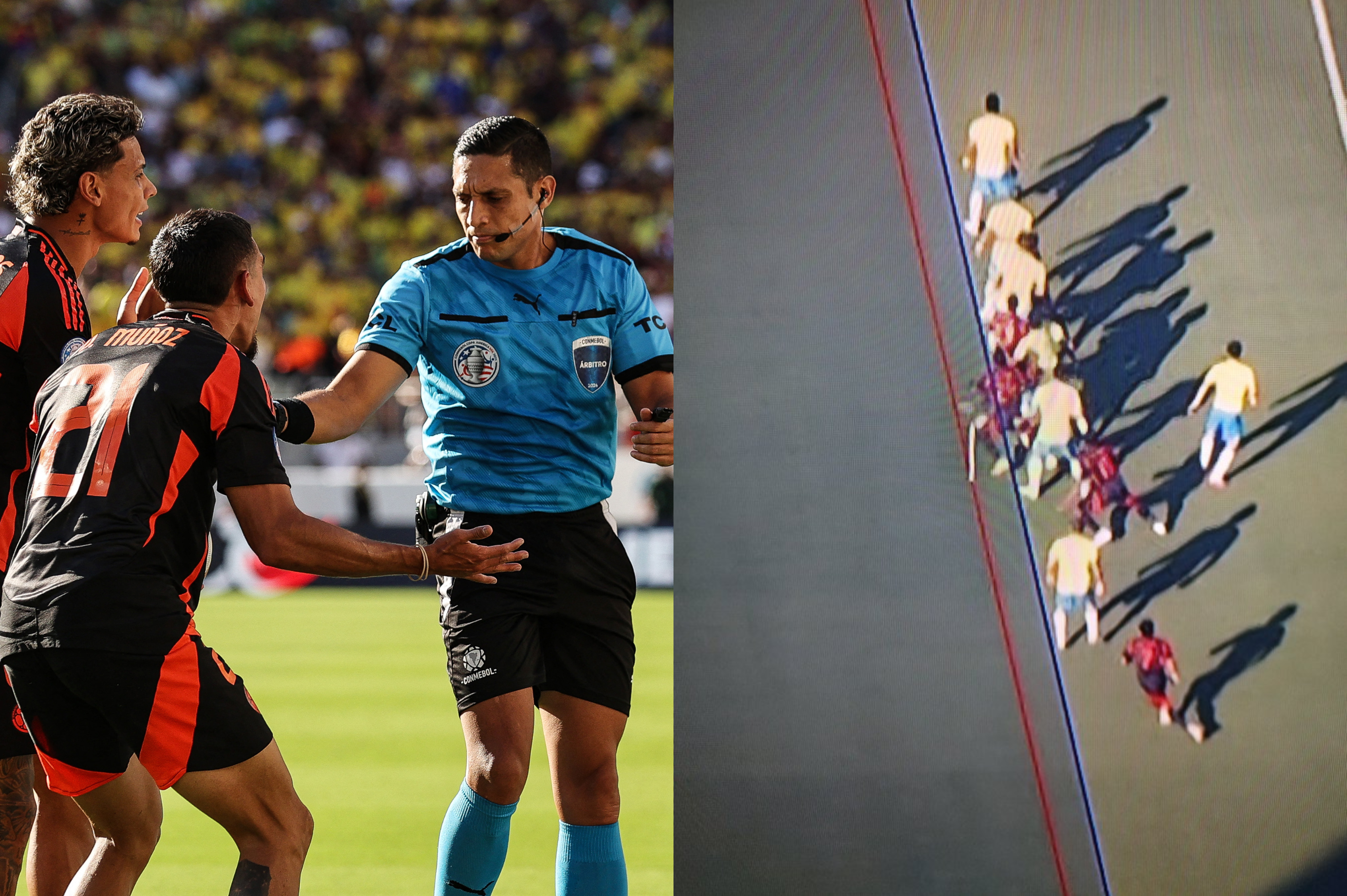Videos del VAR del Colombia vs. Brasil: Conmebol admitió grave error