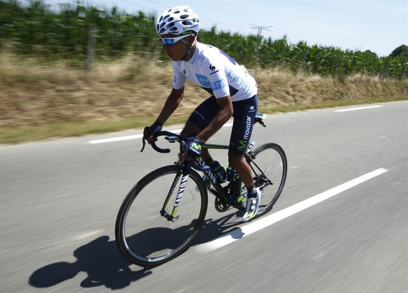 Nairo Quintana fue tercero en la décima etapa del Tour de Francia