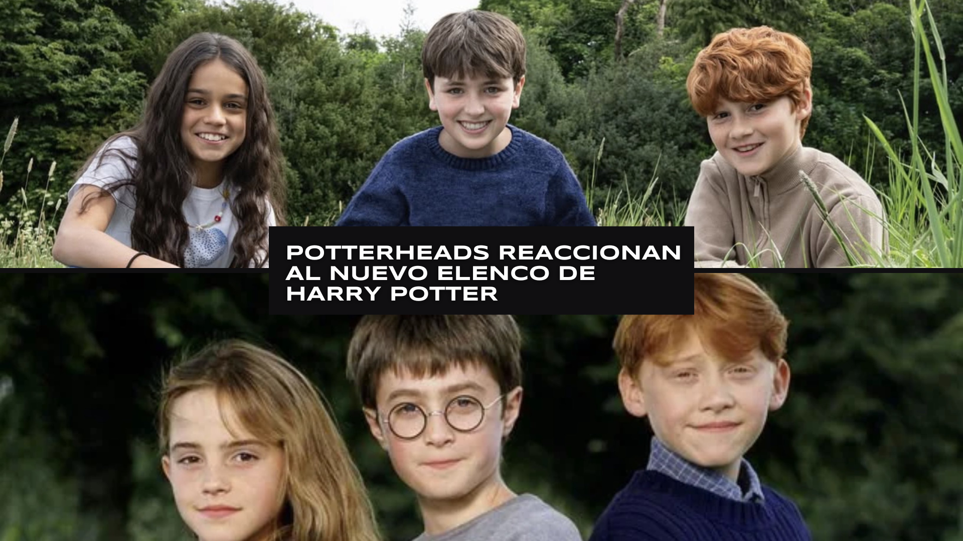Potterheads reaccionan al nuevo elenco de Harry Potter