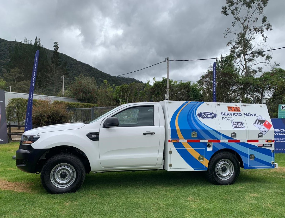 Ford y Comagro presentaron su primer taller móvil en Colombia
