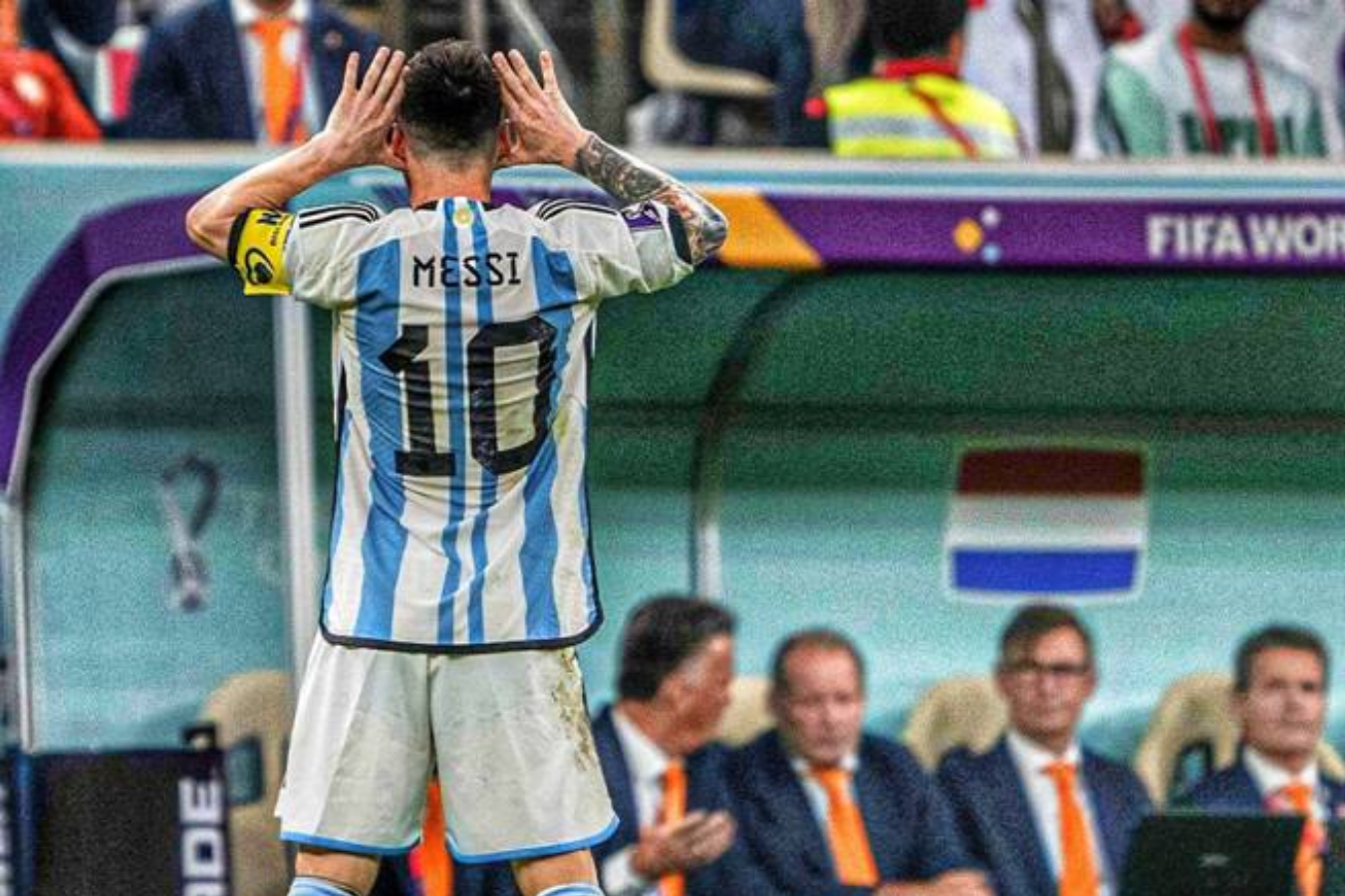 El astro argentino le dedicó una celebración que tiene una historia detrás entre su país y el dirigente.
