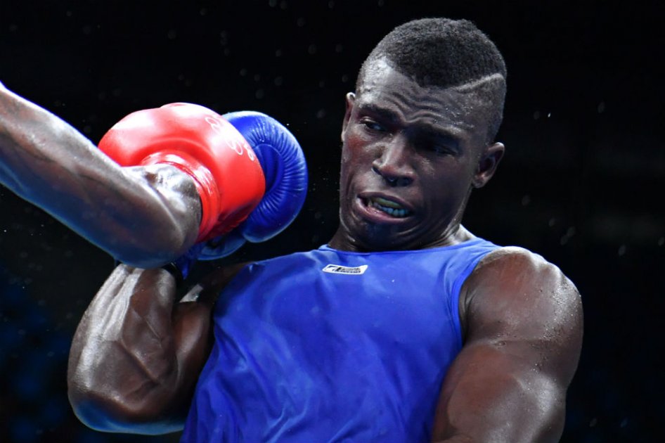 Jorge Luis Vivas, boxeador colombiano. Foto: AFP