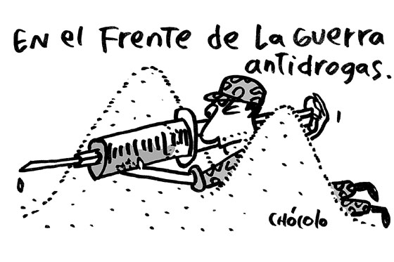 En el frente