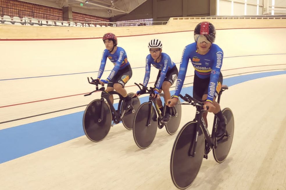 Buen debut de Colombia en el Panamericano Júnior de Pista