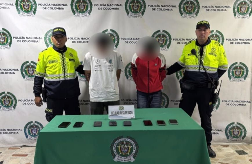 Masivo hurto en bus del SITP terminó con dos delincuentes capturados