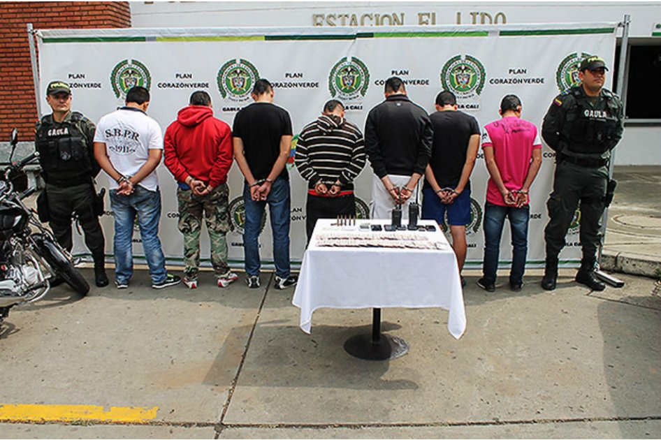 Cae banda «Los Ura», dedicada a la extorsión en Cali