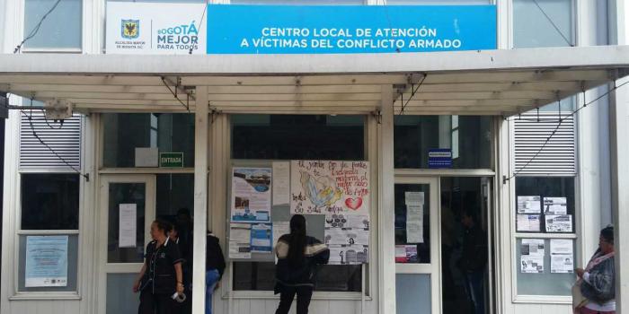 Bogotá: denuncian que cuatro de los seis Centros de Atención a Víctimas están cerrados