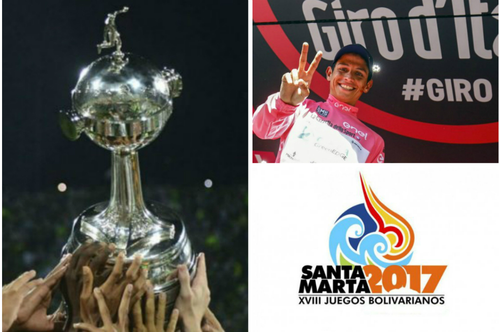 Diez eventos deportivos que le interesan a Colombia este año