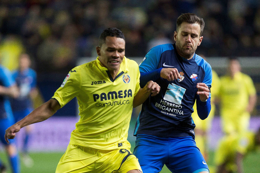 Carlos Bacca anotó en victoria del Villarreal en la Copa del Rey