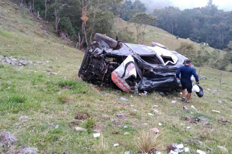 En menos de 24 horas, ocho personas murieron en accidentes de tránsito en Santander
