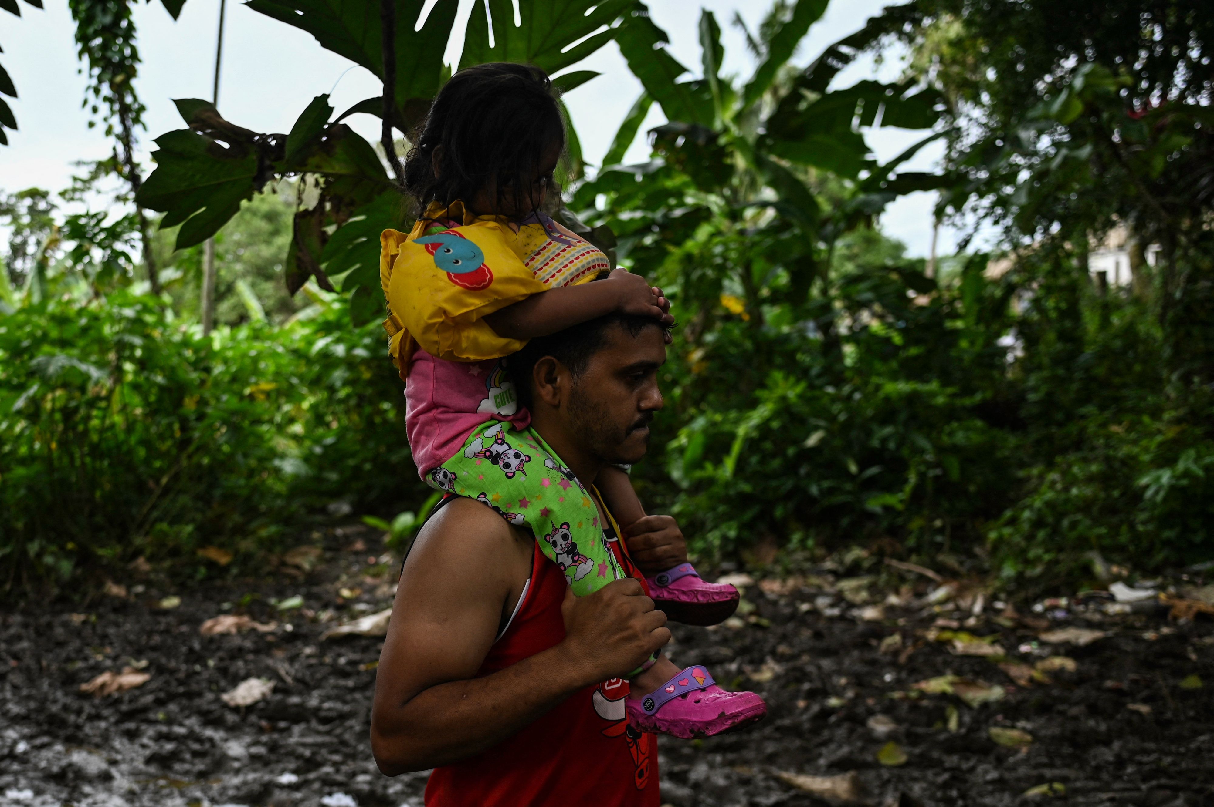 Niños Migrantes en el Darién