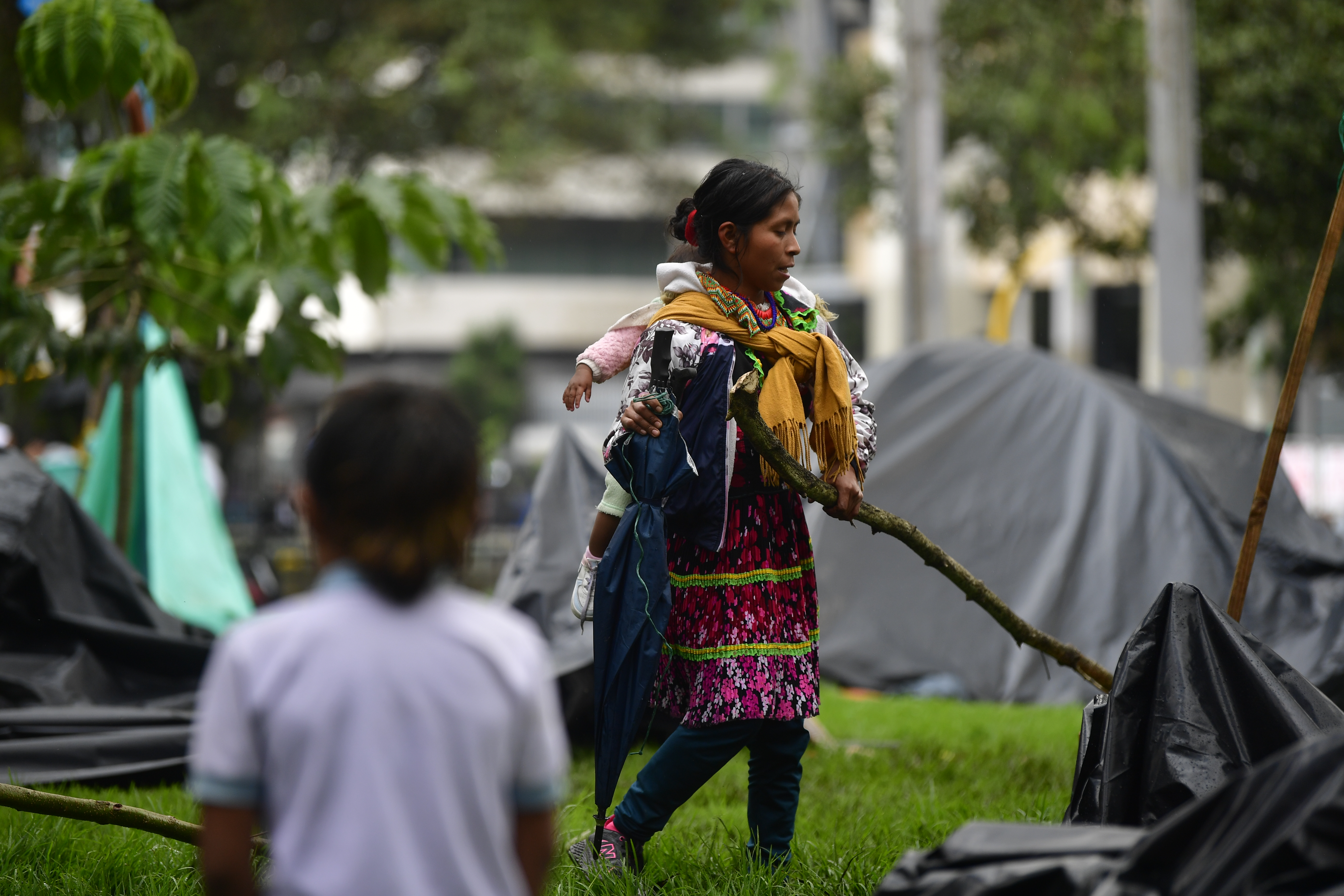 Nuevo asentamiento indígena en el Parque Nacional ubicado en Bogotá