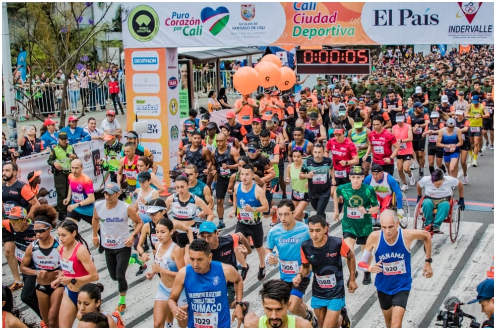 Edwin Soi y Rahel Daniel  ganan una histórica Carrera del Pacífico, en Cali