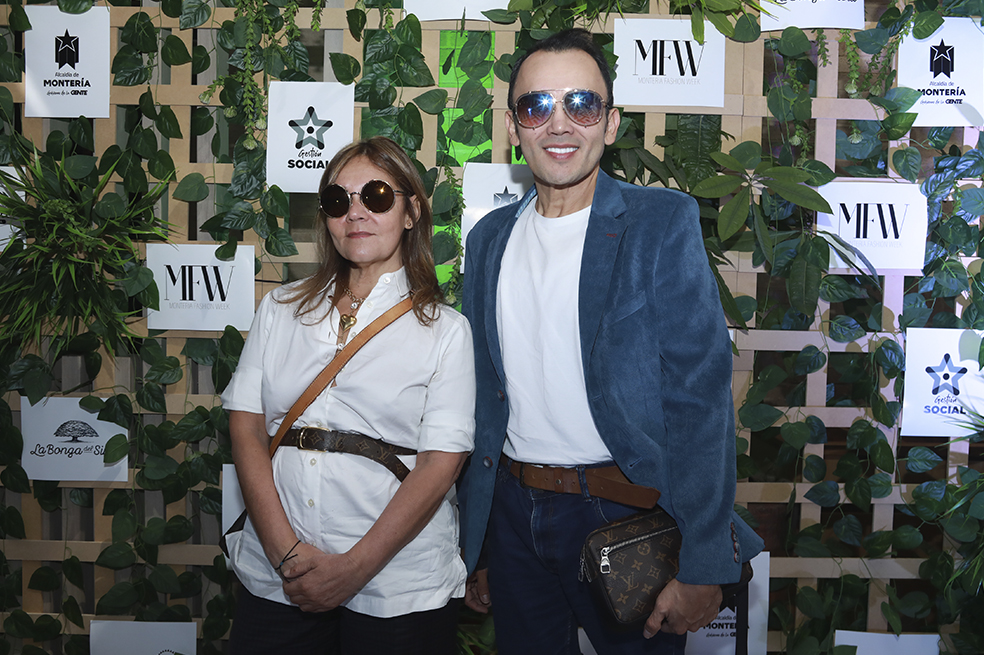 Lina cantillo y Henry Calderón Monteria Fashion Wek