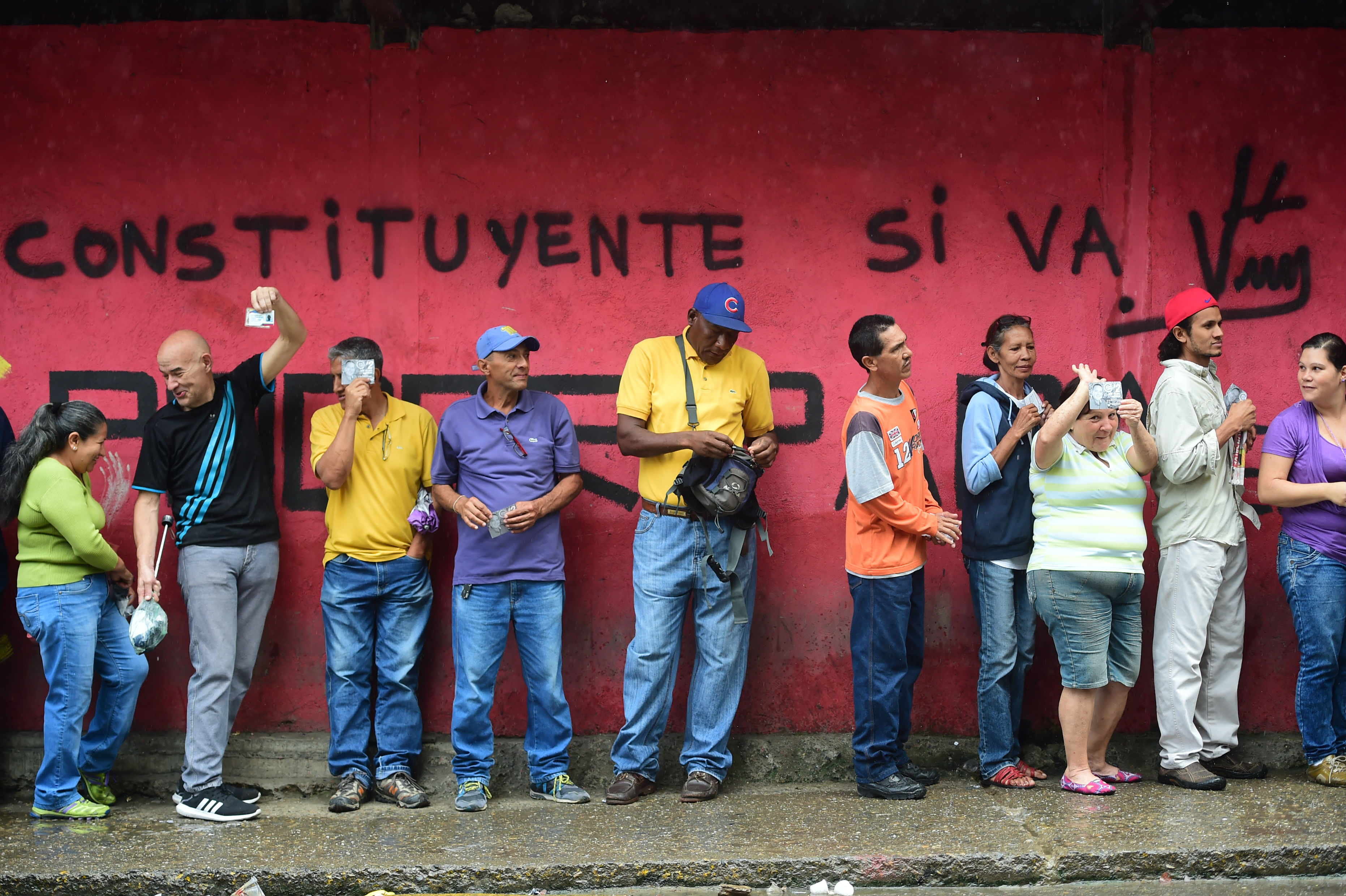 Diez fotos de la votación de Asamblea Constituyente en Venezuela