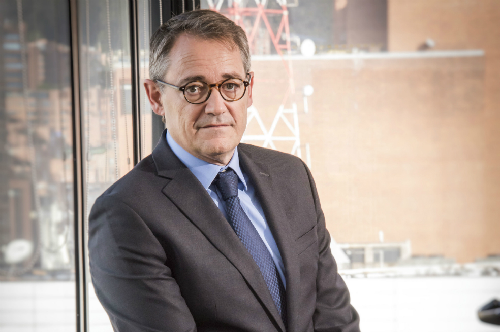 Óscar Cabrera, presidente ejecutivo del Banco BBVA en Colombia. / Cortesía - Banco BBVA