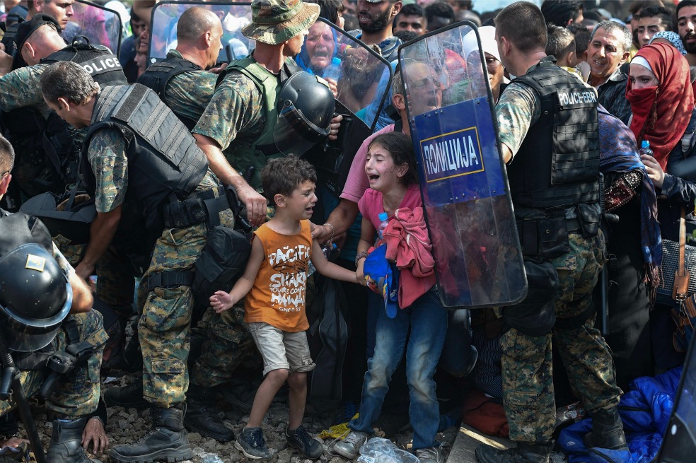 Rostros de la crisis migrante