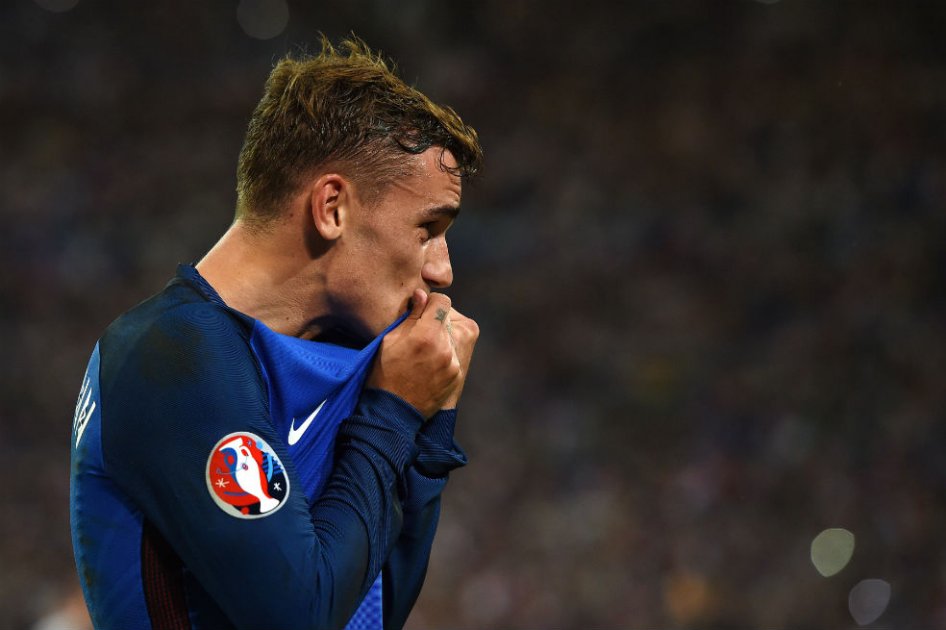 Griezmann anotó los dos goles con los que Francia eliminó a Alemania de la Euro. Foto: AFP