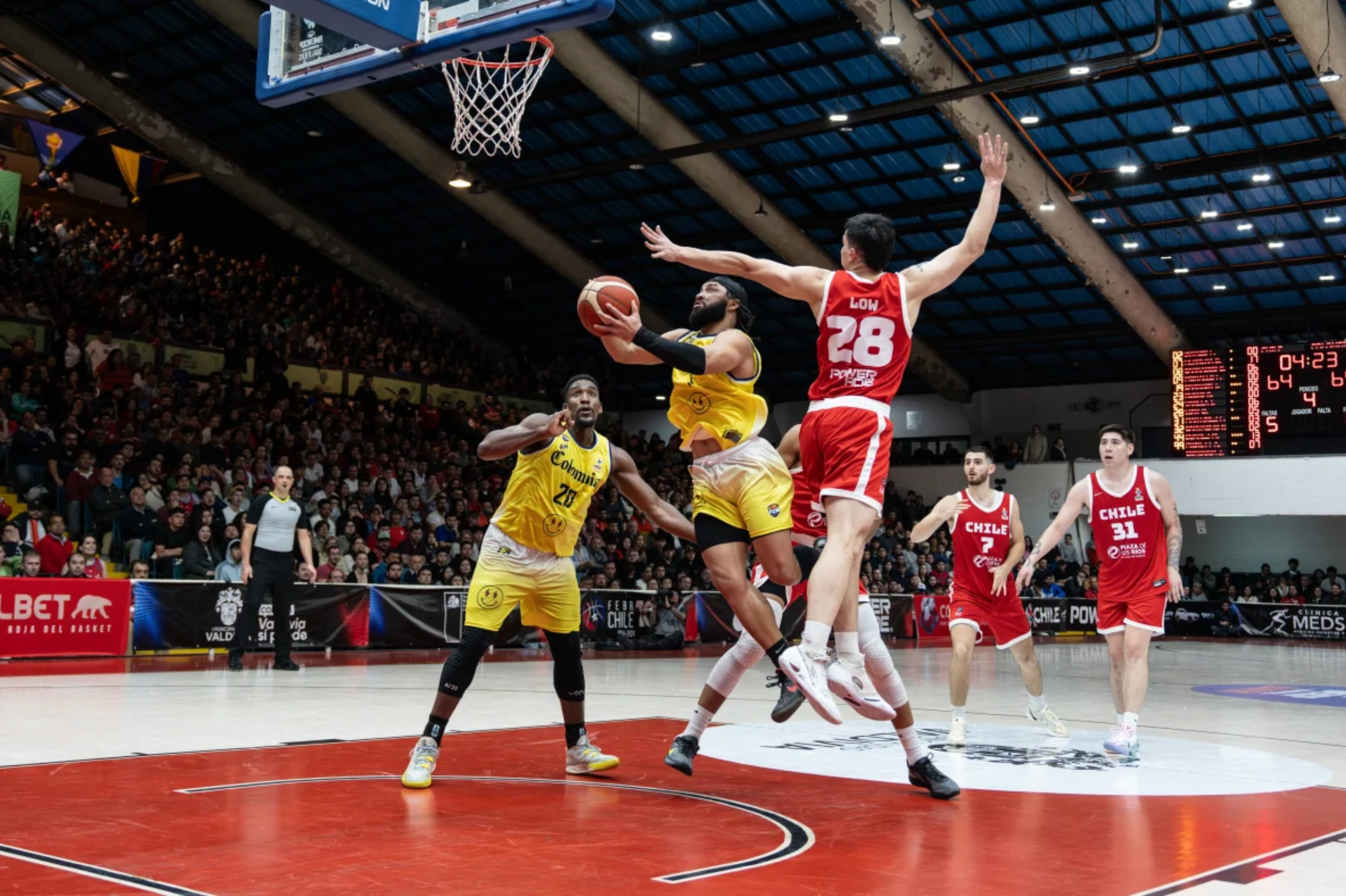 Colombia vs. Chile: hora y dónde ver las eliminatorias a la Americup de Baloncesto