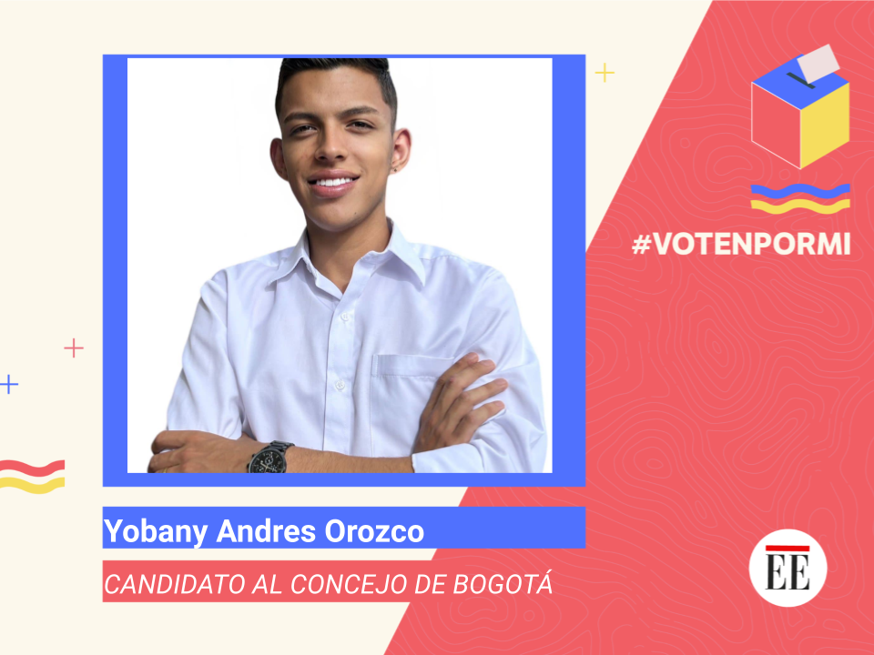 Yobany Andrés Orozco Rodríguez, un cambio con los universitarios #Votenpormí