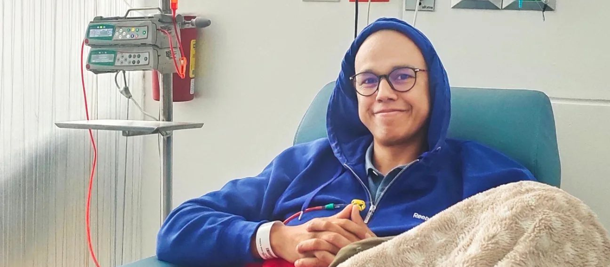 Diego Guauque reveló su frase de batalla contra el cáncer. Así combate el sarcoma