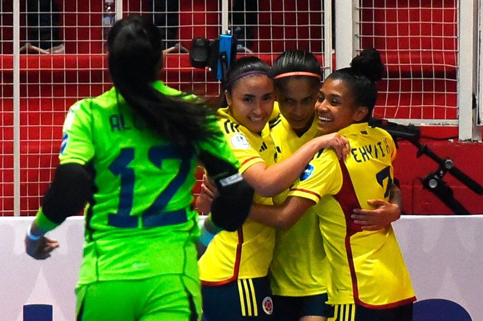 Tras el 8-0 del debut, Colombia sigue su camino en la Copa América Femenina de futsal