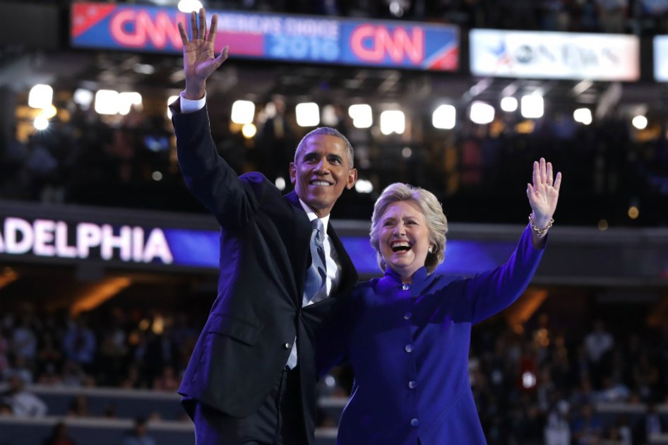 Obama se deshace en elogios hacia Clinton durante su participación en Convención Demócrata