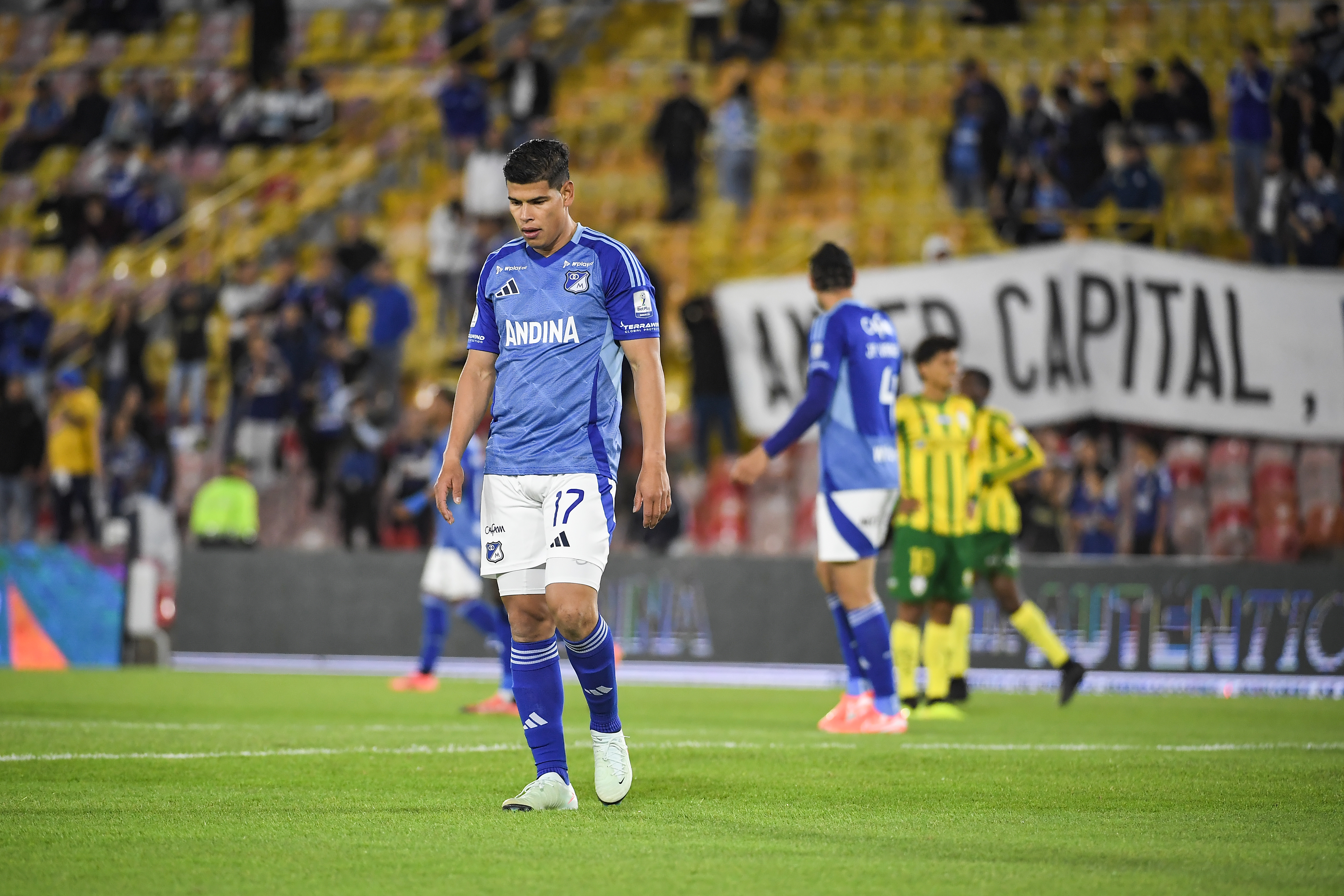 “Los culpables somos nosotros”: Jorge Arias tras la eliminación de Millonarios
