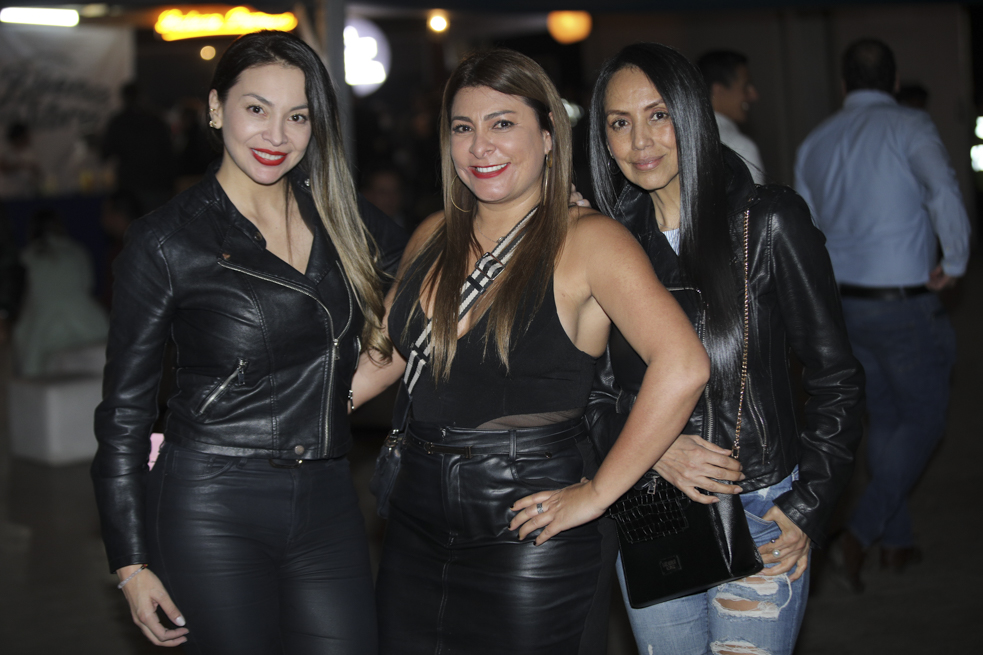 Diana Rincón, Isabel Rivera y Marlene Fandiño