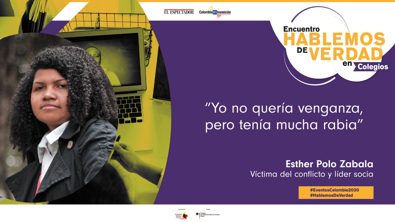 “Se puede desligar el hombre de la identidad que le dio la guerra”: Esther Polo, líder y víctima