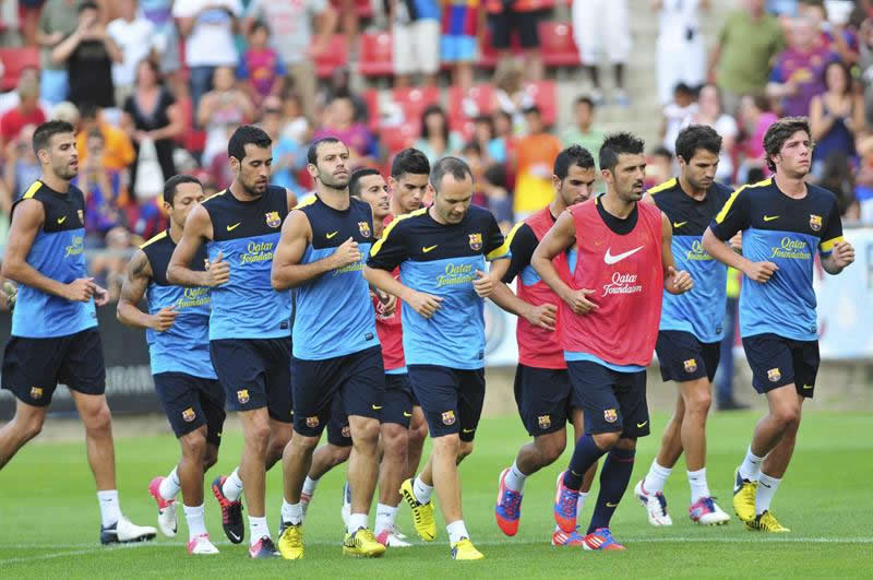 El Barcelona afronta sus dos últimos amistosos antes de empezar la Liga
