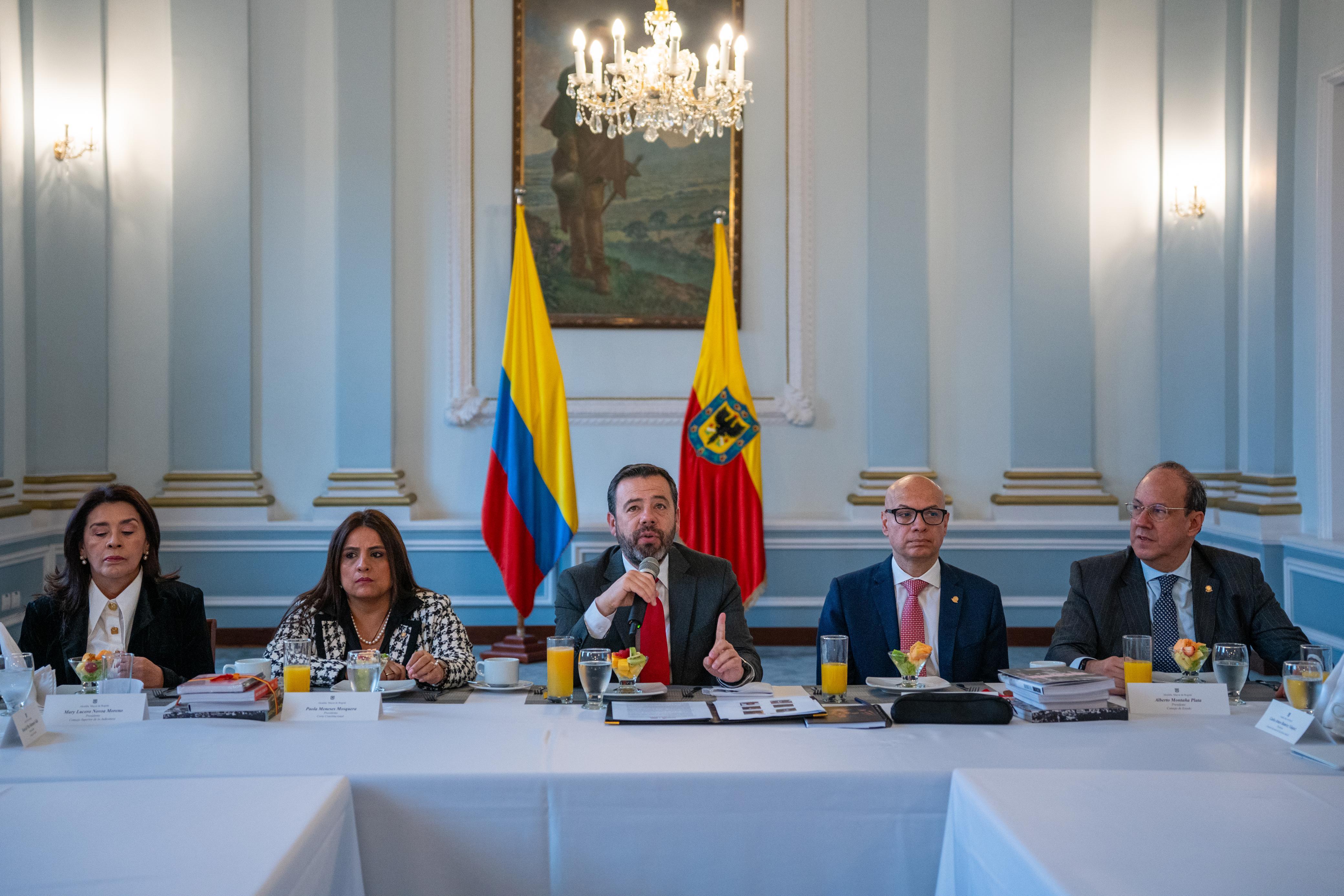 Alcaldía lleva a Altas Cortes debate por vacíos en justicia y problemas de seguridad