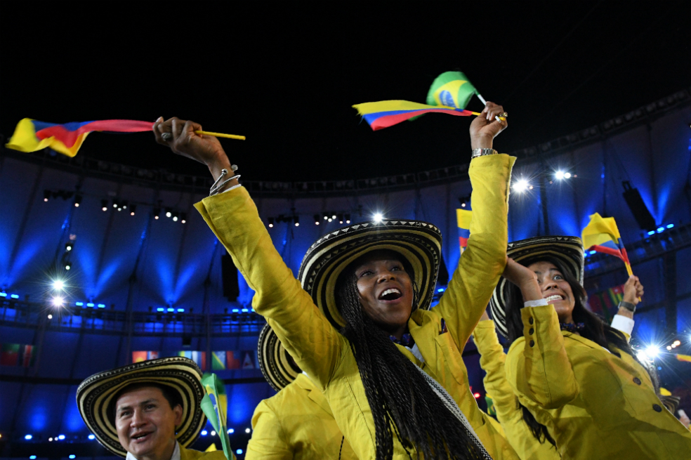 Las mejores imágenes del desfile de países en Río 2016
