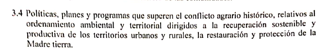 Extracto de una parte de la agenda de negociaciones aprobada entre el Gobierno Nacional y el ELN en el marco de las negociaciones de paz.